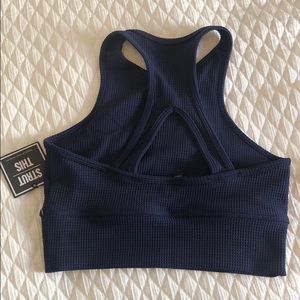 Strut this crop bra top